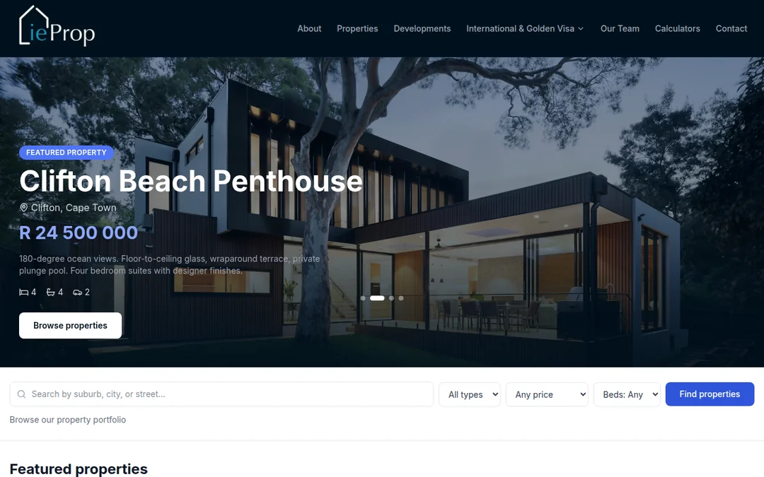 ieProp Property Listings