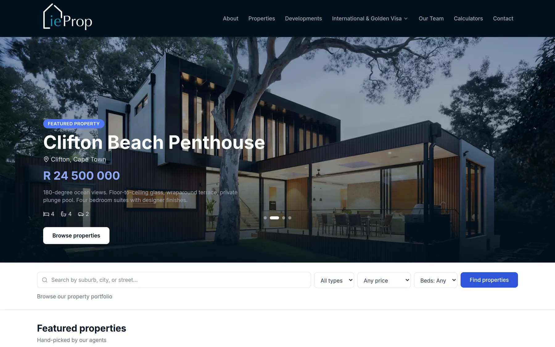 ieProp Property Listings